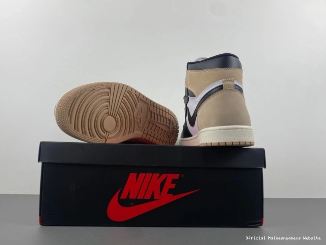 Official Maikesneakers Jordan High WMNS FD2596-021 Air 1 OG Latte 0701